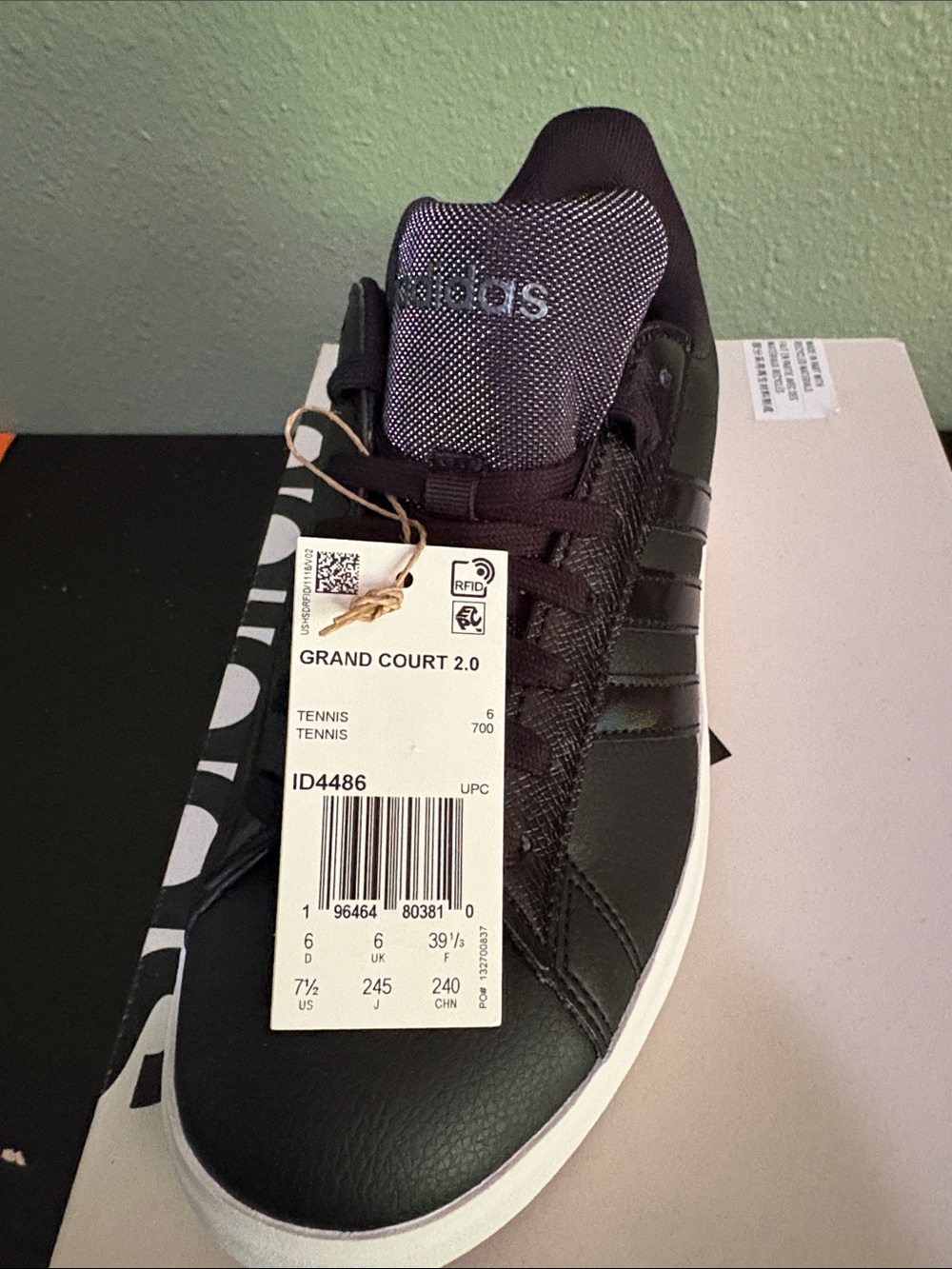 adidas Women's grand court 2.0 Casual Sneakers - Picture 2 of 11